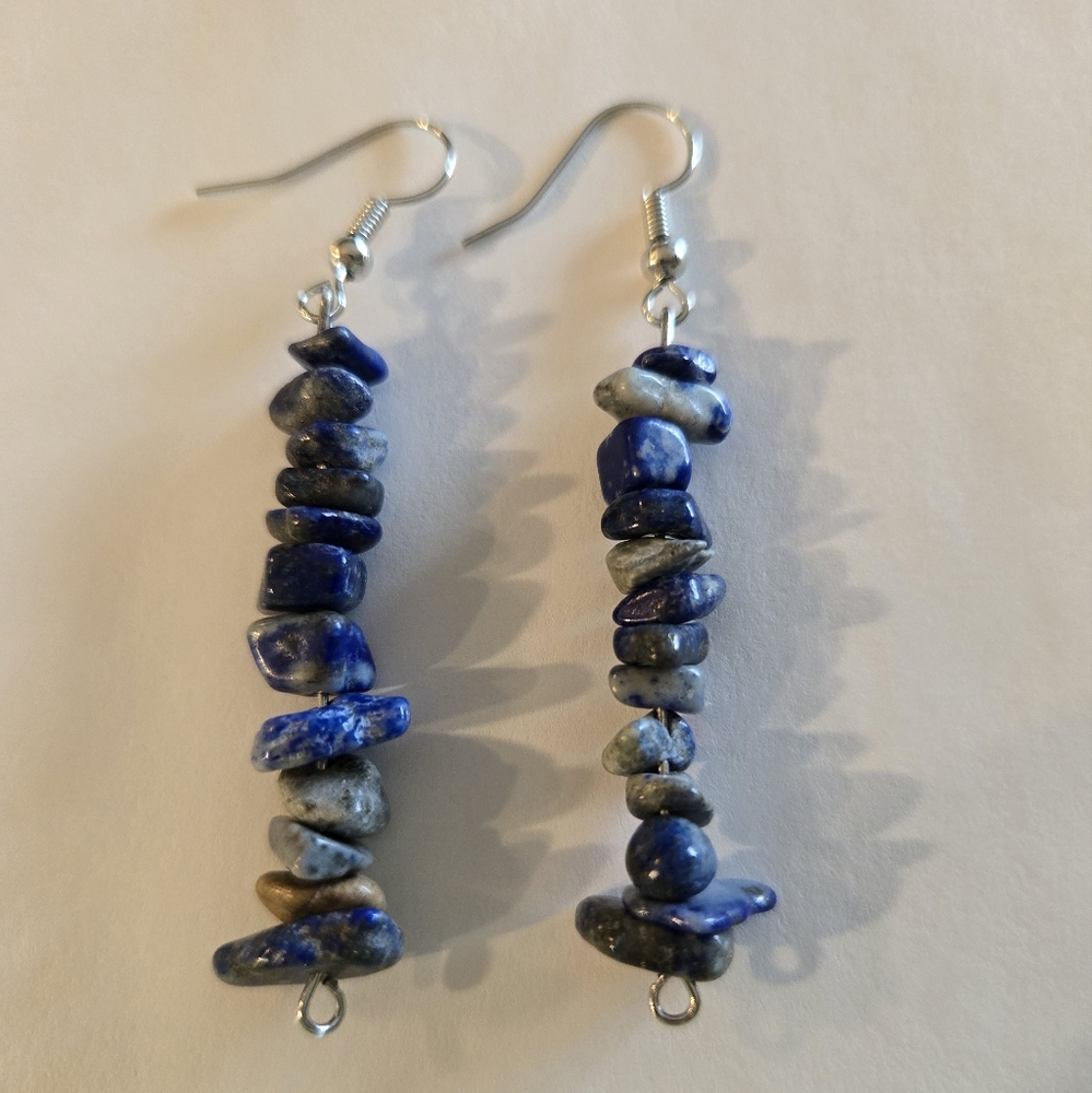 Hand Crafted Lapis Earrings